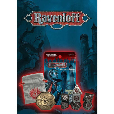 Dungeons and Dragons (D&D) Ravenloft: Castle Ravenloft Treasure Dice Pack - Gathering Games