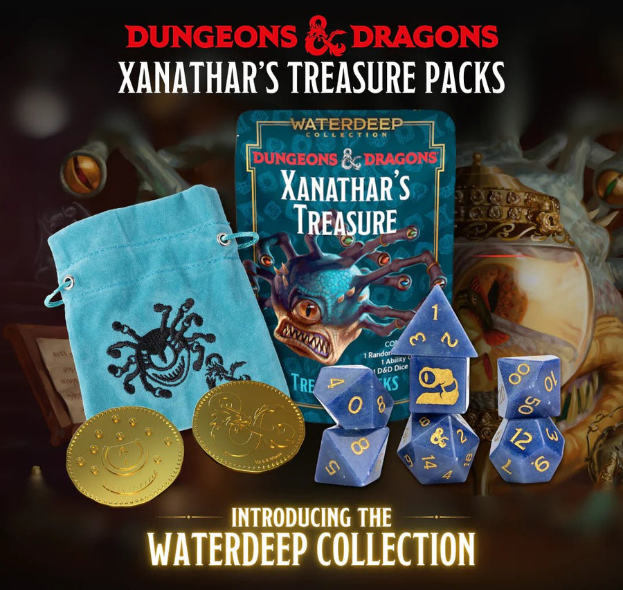 Dungeons and Dragons (D&D): Xanathar's Treasures Dice Booster - Gathering Games
