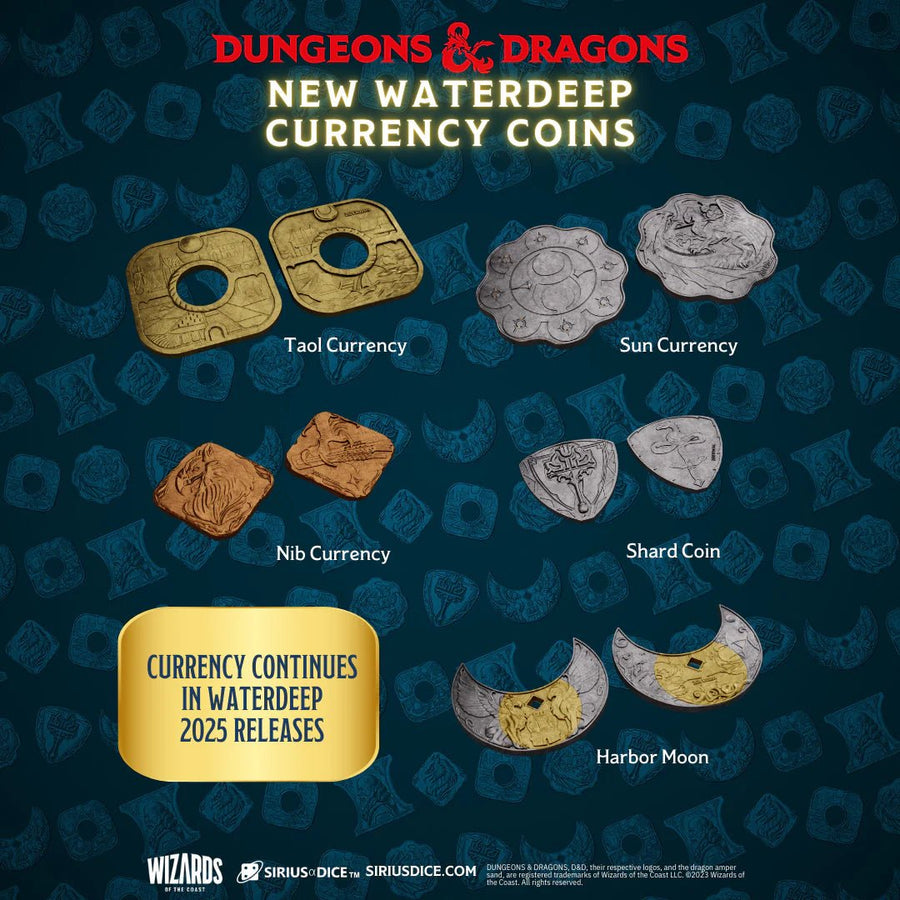 Dungeons and Dragons (D&D): Xanathar's Treasures Dice Booster - Gathering Games
