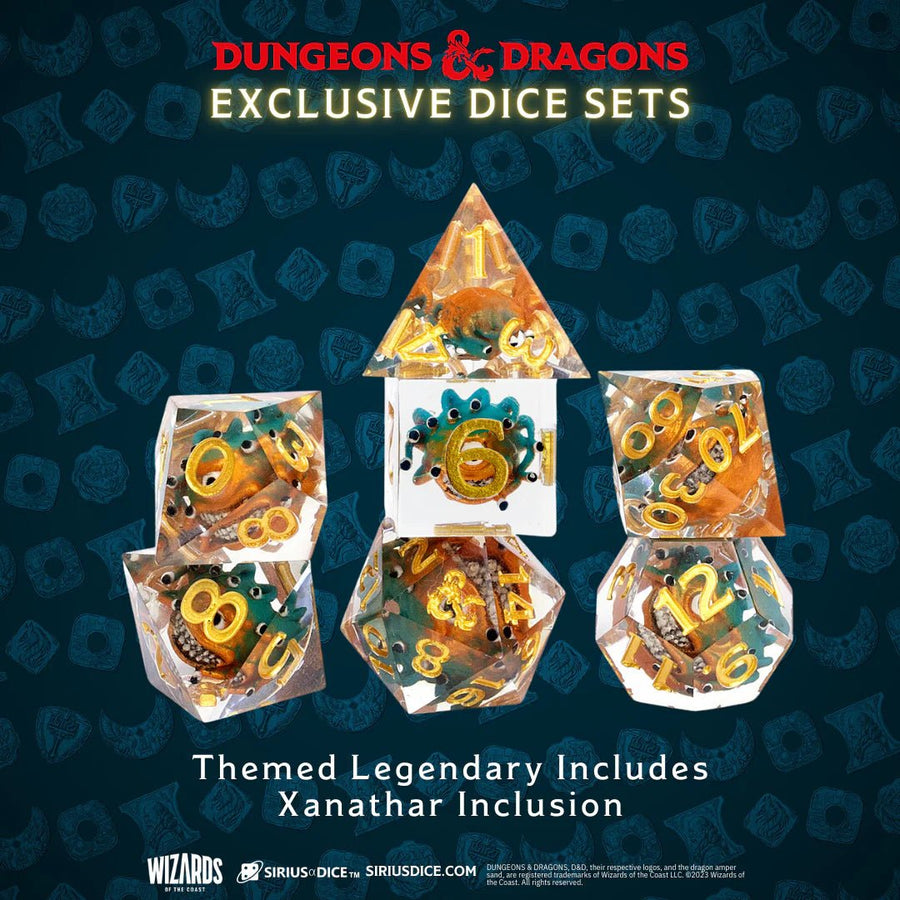 Dungeons and Dragons (D&D): Xanathar's Treasures Dice Booster - Gathering Games