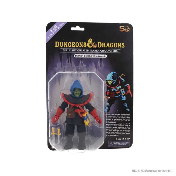 Dungeons & Dragons 7" Action Figure - Limited 50th Anniversary Edition Zarak Figure - 1