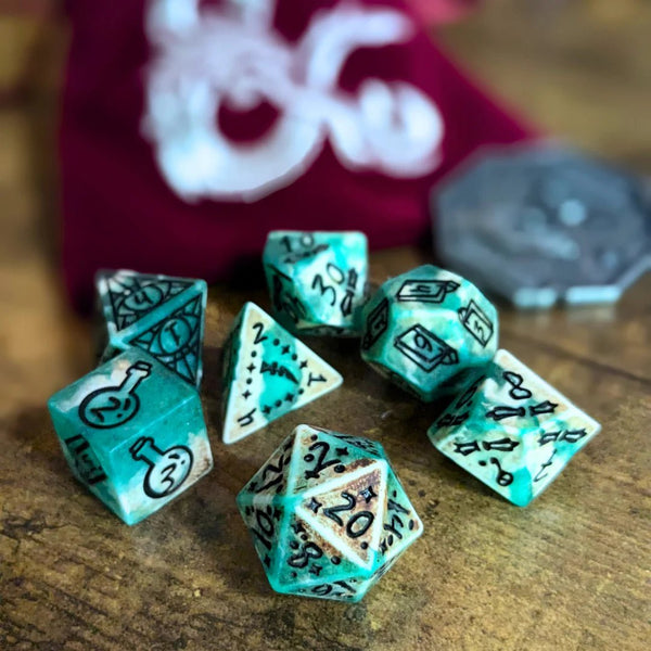 Dungeons & Dragons (D&D): Acererak's Treasure Pack Dice Crystal Edition - 4