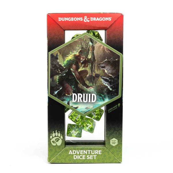 Dungeons & Dragons Adventure Dice Set - Druid: Green - 2