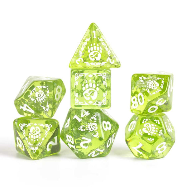 Dungeons & Dragons Adventure Dice Set - Druid: Green - 3