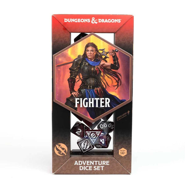 Dungeons & Dragons Adventure Dice Set - Fighter: Red - 2