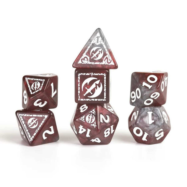 Dungeons & Dragons Adventure Dice Set - Fighter: Red - 3