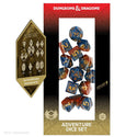 Dungeons & Dragons Adventure Dice Set - Paladin (Orange, Blue) - 3