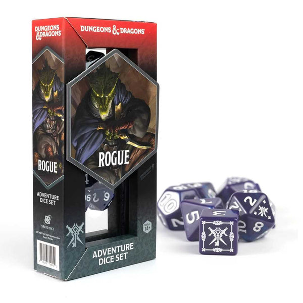 Dungeons & Dragons Adventure Dice Set - Rogue: Purple - 1