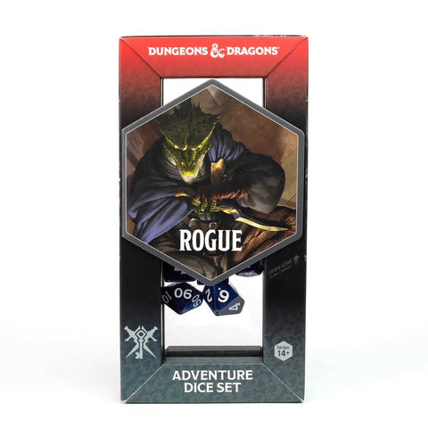 Dungeons & Dragons Adventure Dice Set - Rogue: Purple - Gathering Games