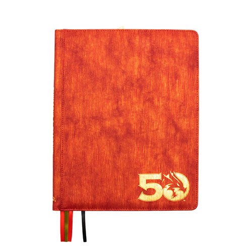 Dungeons & Dragons (D&D): 50th Anniversary Book Cover - Gathering Games