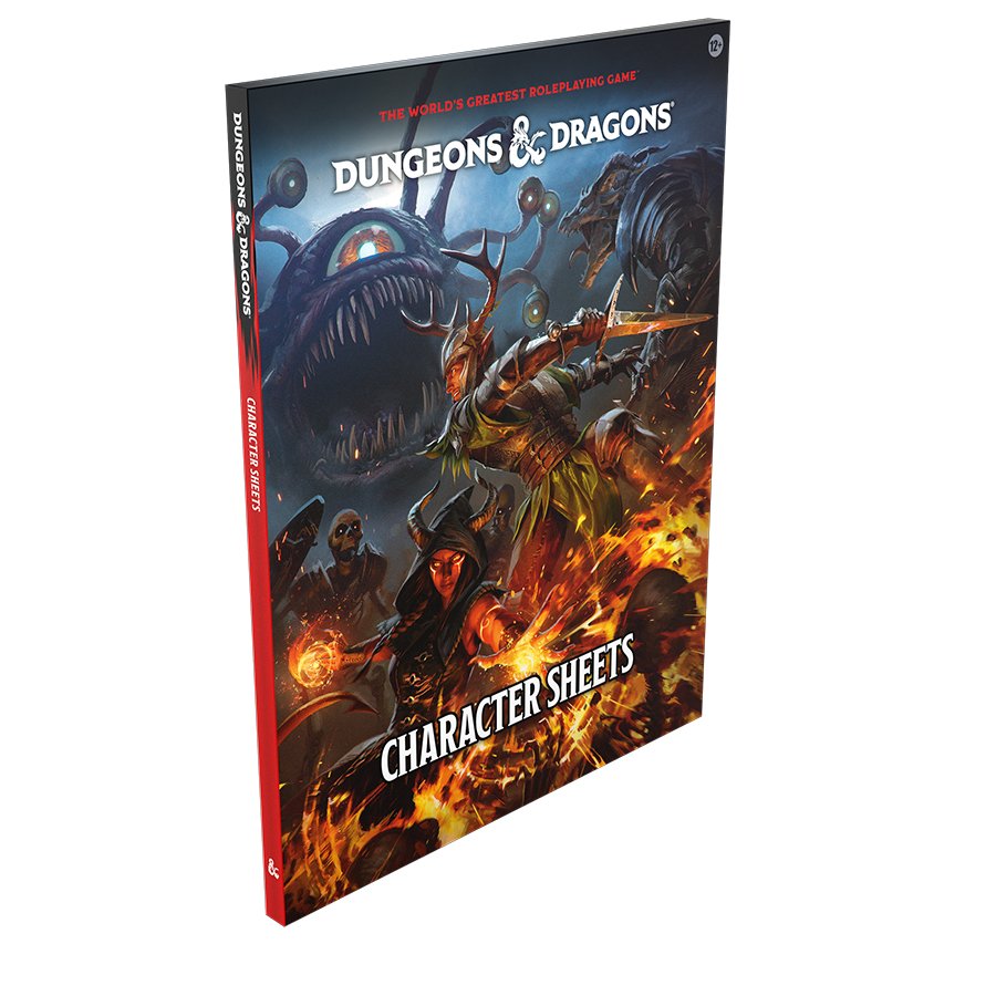 Dungeons & Dragons (D&D): Character Sheets 2024 - Gathering Games