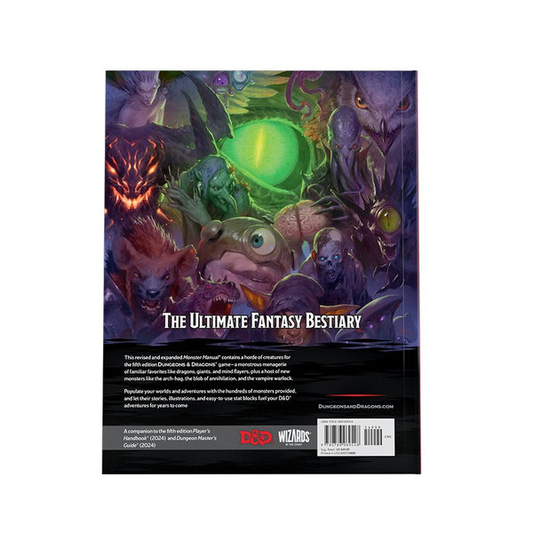 Dungeons & Dragons (D&D): Monster Manual 2024 - 5