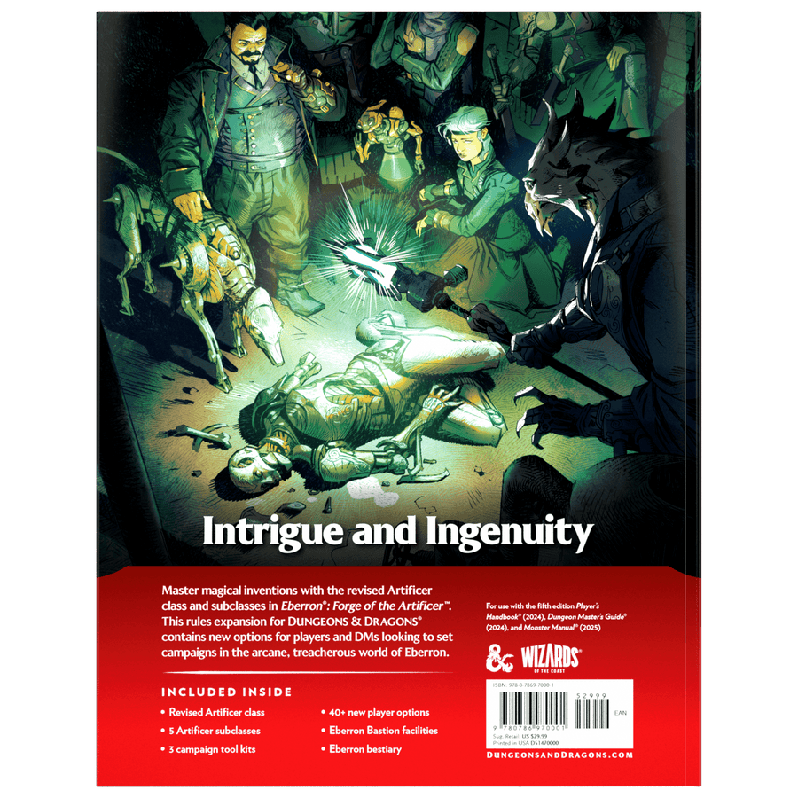Dungeons & Dragons - Eberron: Forge of the Artificer - Gathering Games