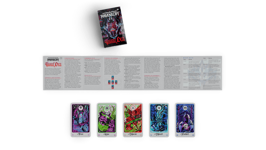 Dungeons & Dragons: Ravenloft - Tarokka Deck - Gathering Games