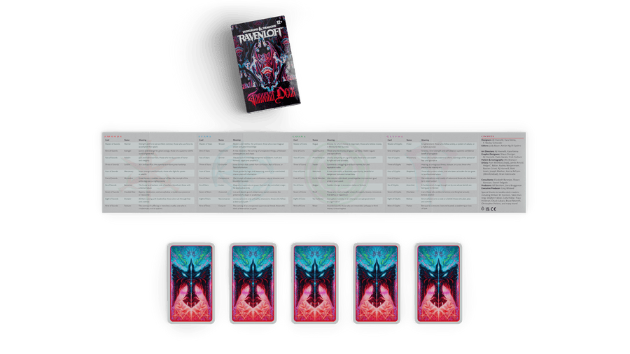 Dungeons & Dragons: Ravenloft - Tarokka Deck - Gathering Games