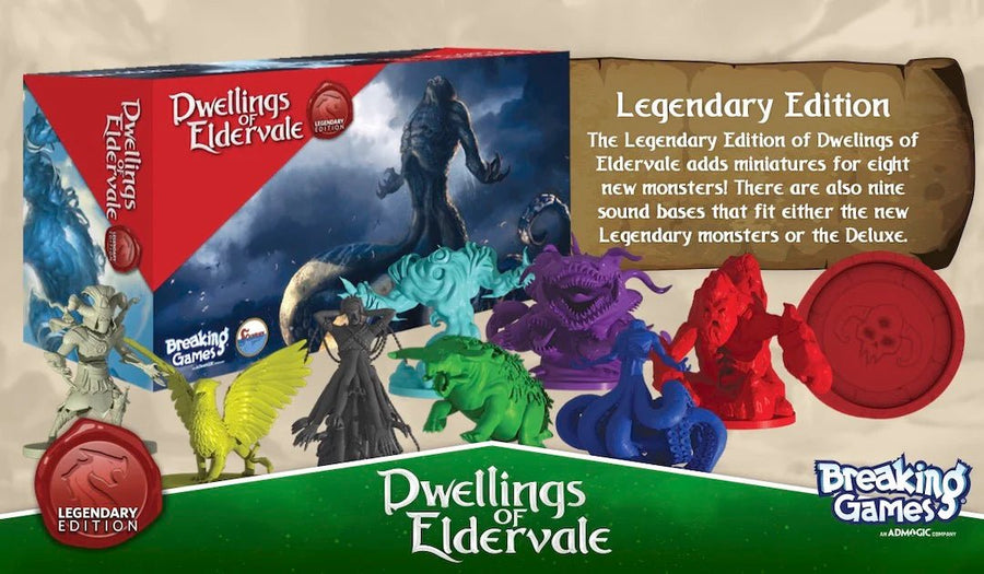 Dwellings Of Eldervale 2nd Edition: Legendary Upgrade kit - Gathering Games