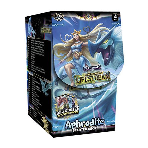 Elestrals TCG: Divine Champions - Lifestream Aphrodite Starter Deck - Gathering Games