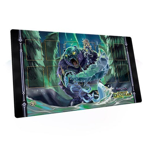 Elestrals TCG: Divine Champions - Lifestream Glaciursa Champion of Khione Playmat - Gathering Games