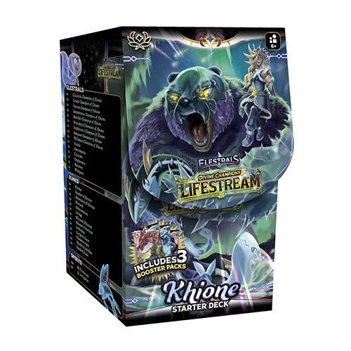 Elestrals TCG: Divine Champions - Lifestream Khione Starter Deck - Gathering Games