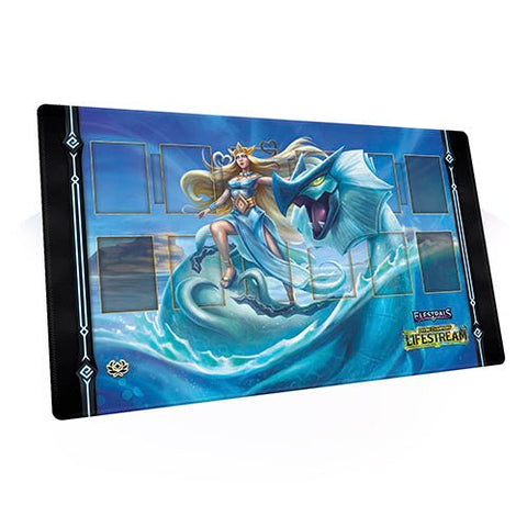 Elestrals TCG: Divine Champions - Lifestream Lochagon Champion of Aphrodite Playmat - Gathering Games