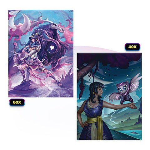 Elestrals TCG: Divine Champions - Lifestream Posthumoose Champion of Artemis Card Sleeves 100pk - Gathering Games