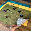 Essential RPG Battle Maps - Starter Set. 6 Plain Wet/Dry Erase Battle Maps - 2