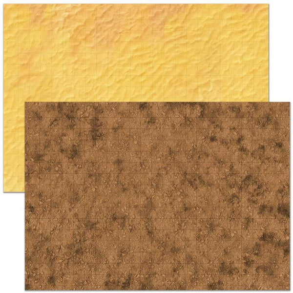 Essential RPG Battle Maps - Starter Set. 6 Plain Wet/Dry Erase Battle Maps - 5
