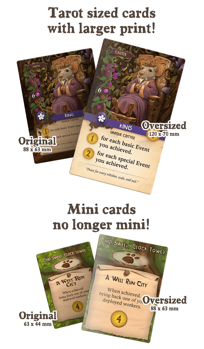 Everdell Oversized Cards for Collector's Edition - Gathering Games