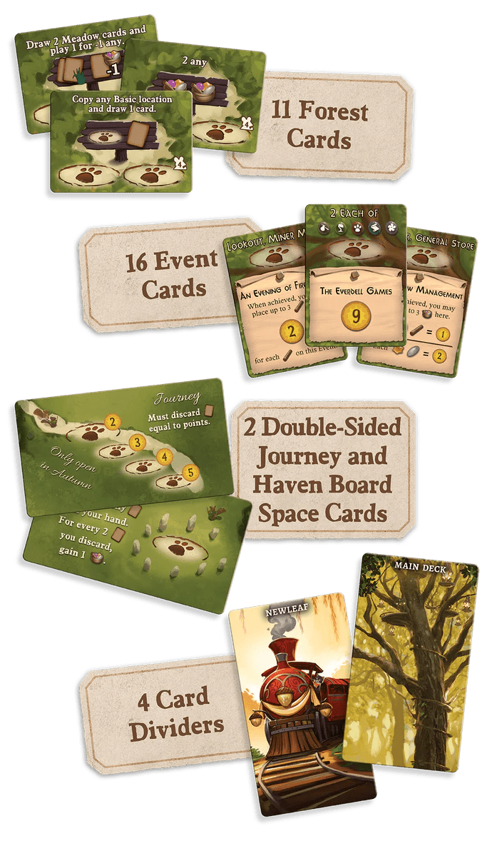 Everdell Oversized Cards for Collector's Edition - Gathering Games