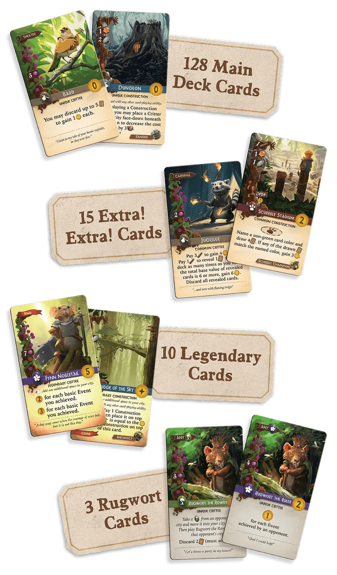 Everdell Oversized Cards for Collector's Edition - Gathering Games
