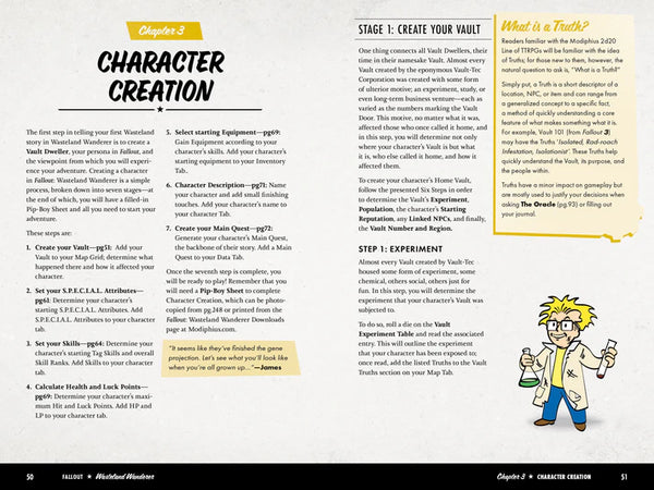 Fallout: The RPG - Wasteland Wanderer - The Solo RPG Game - 5