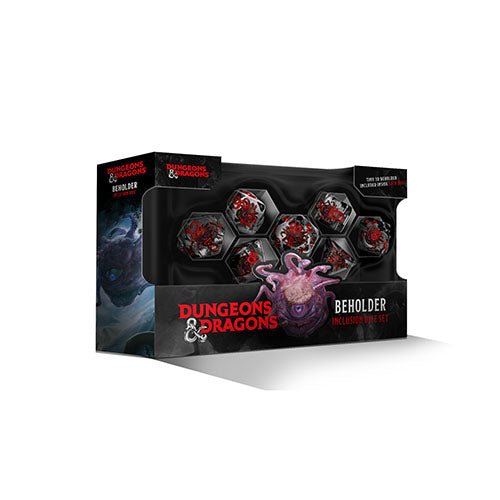 FanRoll: Dungeons & Dragons Resin Dice Set - Beholder - Gathering Games