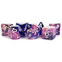 FanRoll: Eternal Purple/Blue Resin 7-Dice Set - 3
