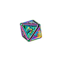 FanRoll Mystery Misfit Mini Metal Polyhedral Dice Set Display - 5