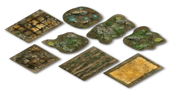 Fantasy Terrain Templates 28-32mm Scale - 1