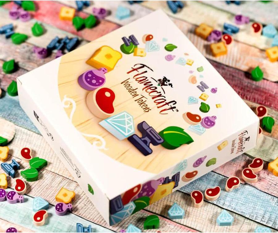 Flamecraft: Wooden Tokens - Gathering Games