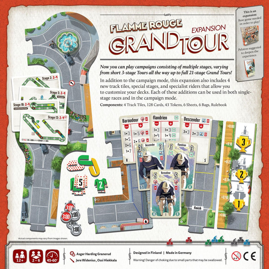 Flamme Rouge: Grand Tour Expansion - Gathering Games