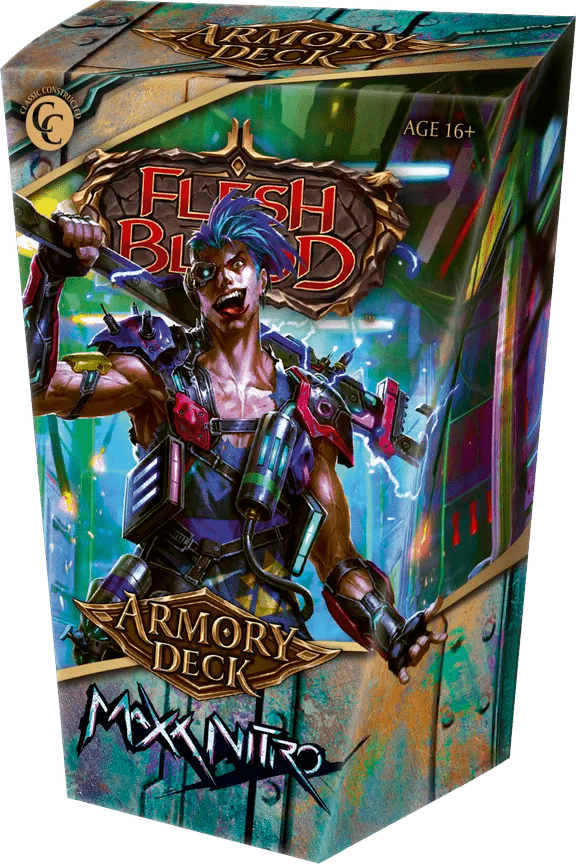 Flesh and Blood TCG: Armory Deck - Maxx Nitro - Gathering Games