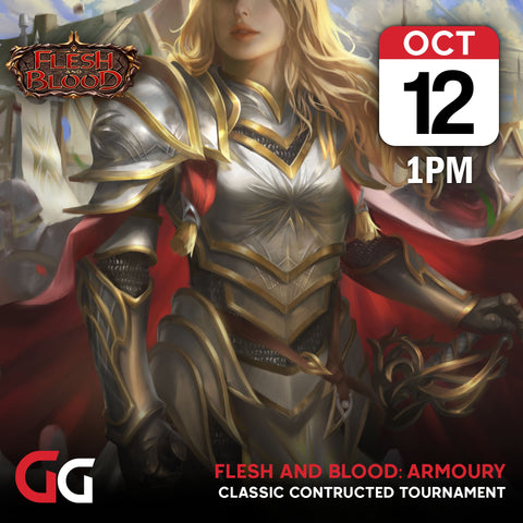 Flesh and Blood TCG: Armoury Event - Classic Constructed | 12th Oct 2024 | Skipton - Gathering Games