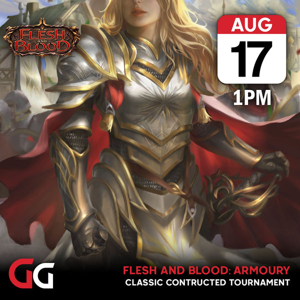 Flesh and Blood TCG: Armoury Event - Classic Constructed | 17th Aug 2024 | Skipton - 1