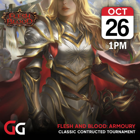 Flesh and Blood TCG: Armoury Event - Classic Constructed | 26th Oct 2024 | Skipton - Gathering Games