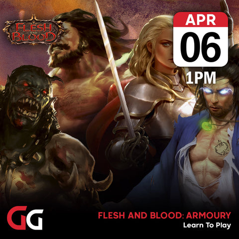Flesh and Blood TCG: Armoury Event - Learn to Play | 6th April 2024 | Skipton - Gathering Games