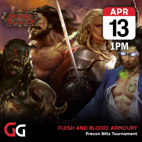 Flesh and Blood TCG: Armoury Event - Precon Blitz | 13th April 2024 | Skipton - Gathering Games