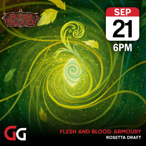 Flesh and Blood TCG: Armoury Event - Rosetta Draft | 21st September 2024 | Skipton - Gathering Games