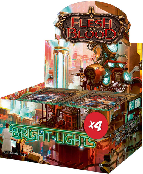 Flesh And Blood TCG: Bright Lights Sealed Case (4 Booster Boxes) - Gathering Games