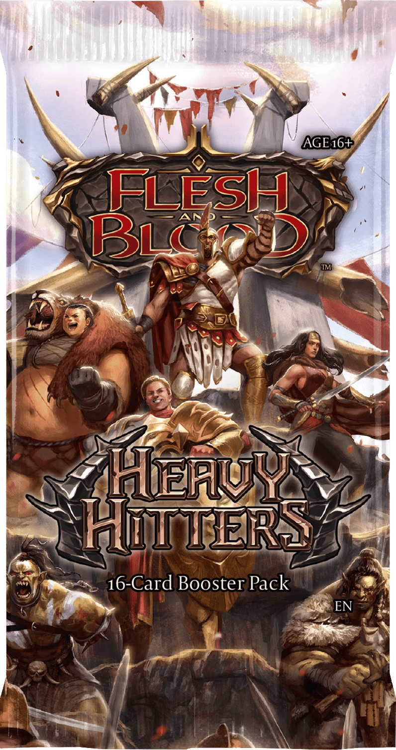 Flesh and Blood TCG - Heavy Hitters Booster Pack - Gathering Games