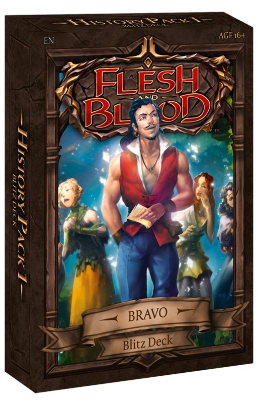 Flesh and Blood TCG: History Pack 1 Bravo Blitz Deck - 1