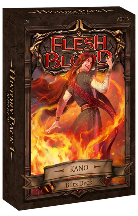 Flesh and Blood TCG: History Pack 1 Kano Blitz Deck - Gathering Games