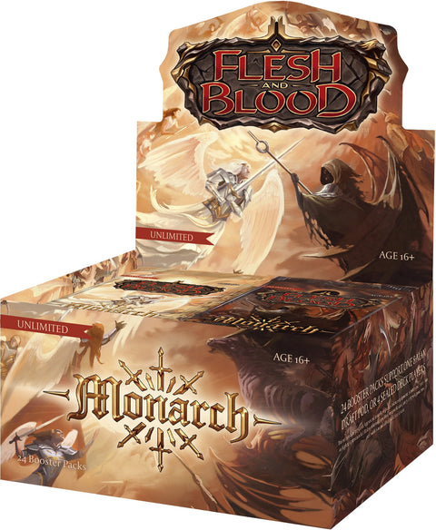 Flesh and Blood TCG: Monarch Booster Box (Unlimited) - Gathering Games