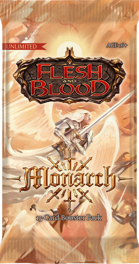 Flesh and Blood TCG: Monarch Booster Box (Unlimited) - Gathering Games